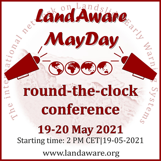 LANDSLIP members presented and attended the first conference of LandAware - the international network on Landslide Early Warning Systems - in May 2021