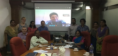 WP 5 meeting in India in March 2018