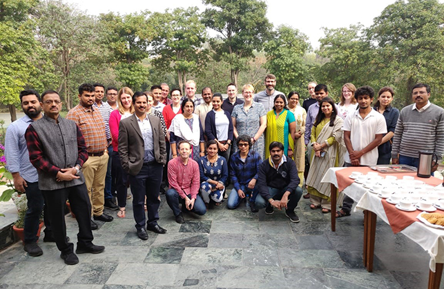 Over thirty members of the consortium met at the TERI retreat near Delhi for our LANDSLIP annual meeting.